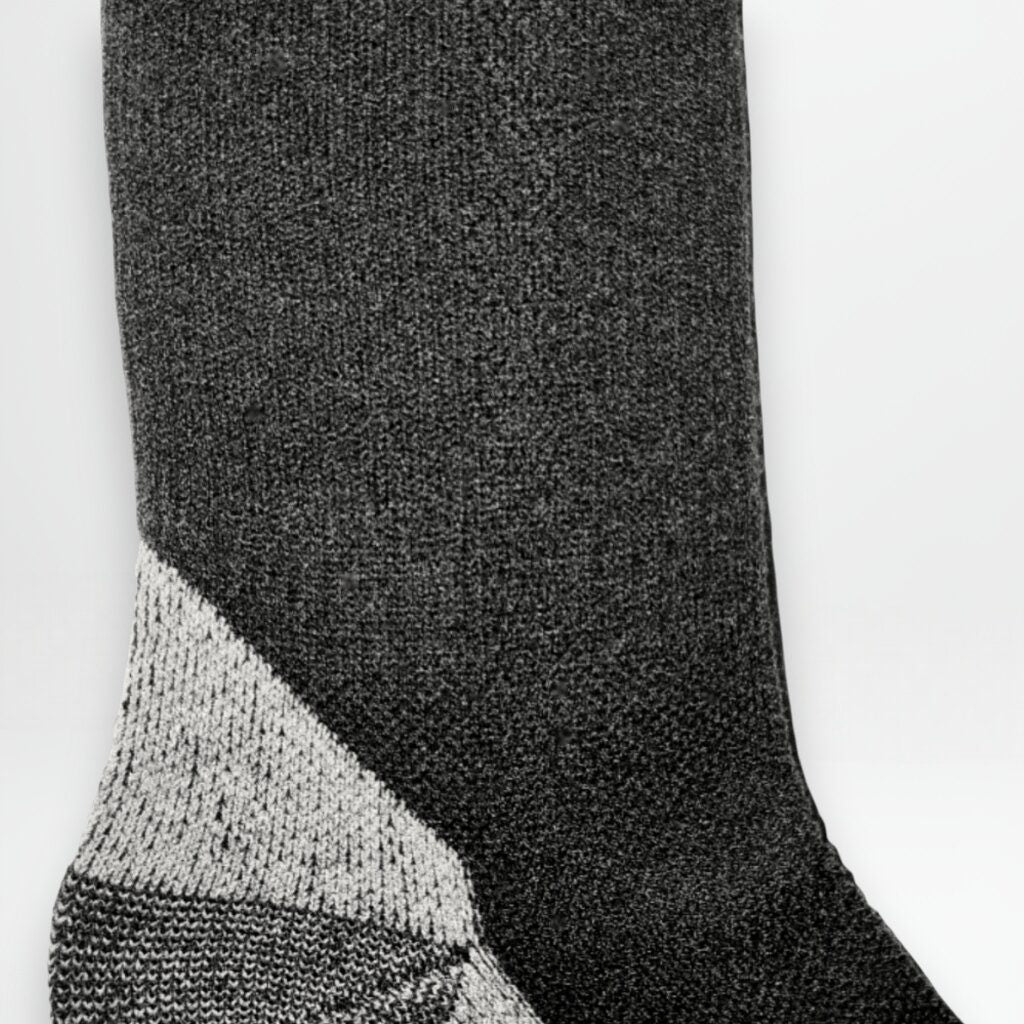 Luftesone svarte ullsokker