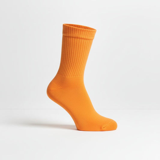 Oransje tennissokk