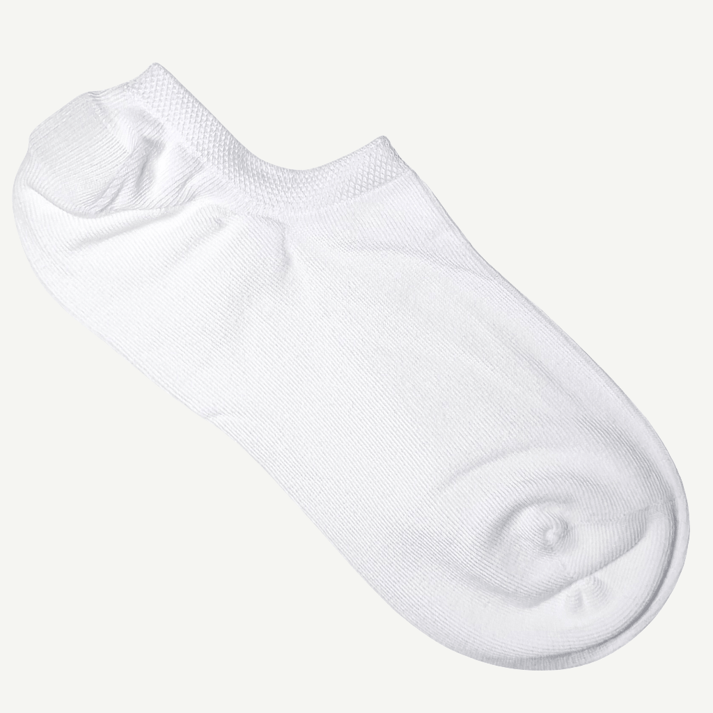 Hvit ankelsokk