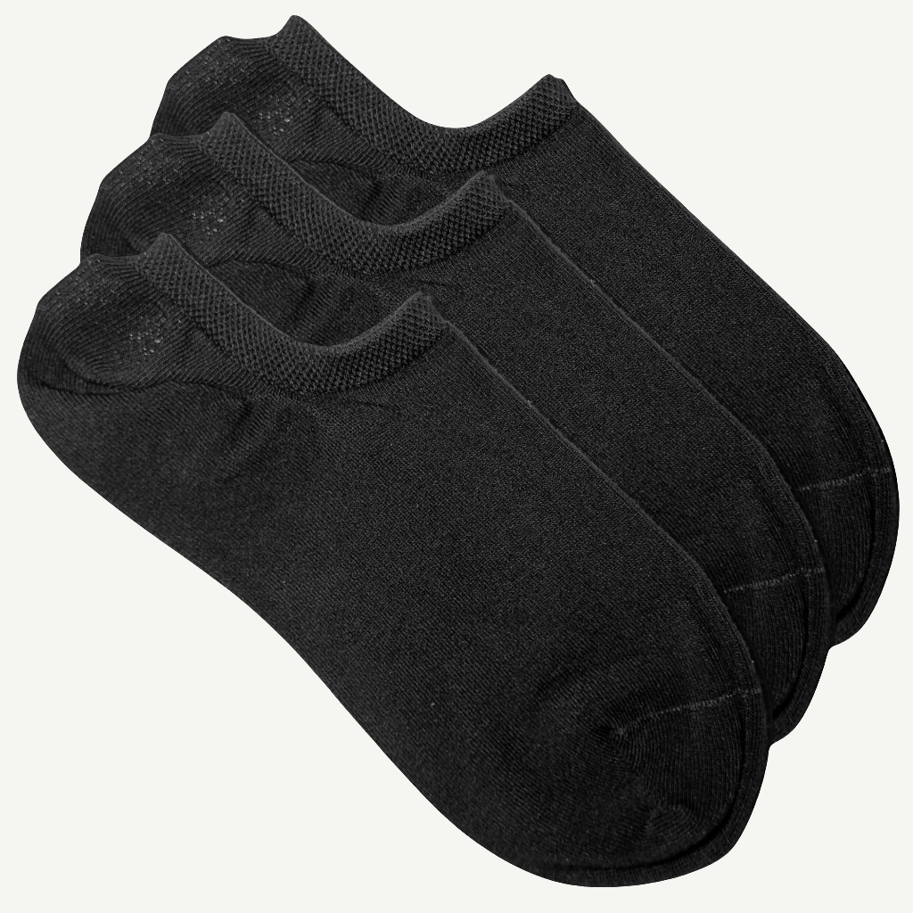 ankelsokker-svart-3pk-sokker365