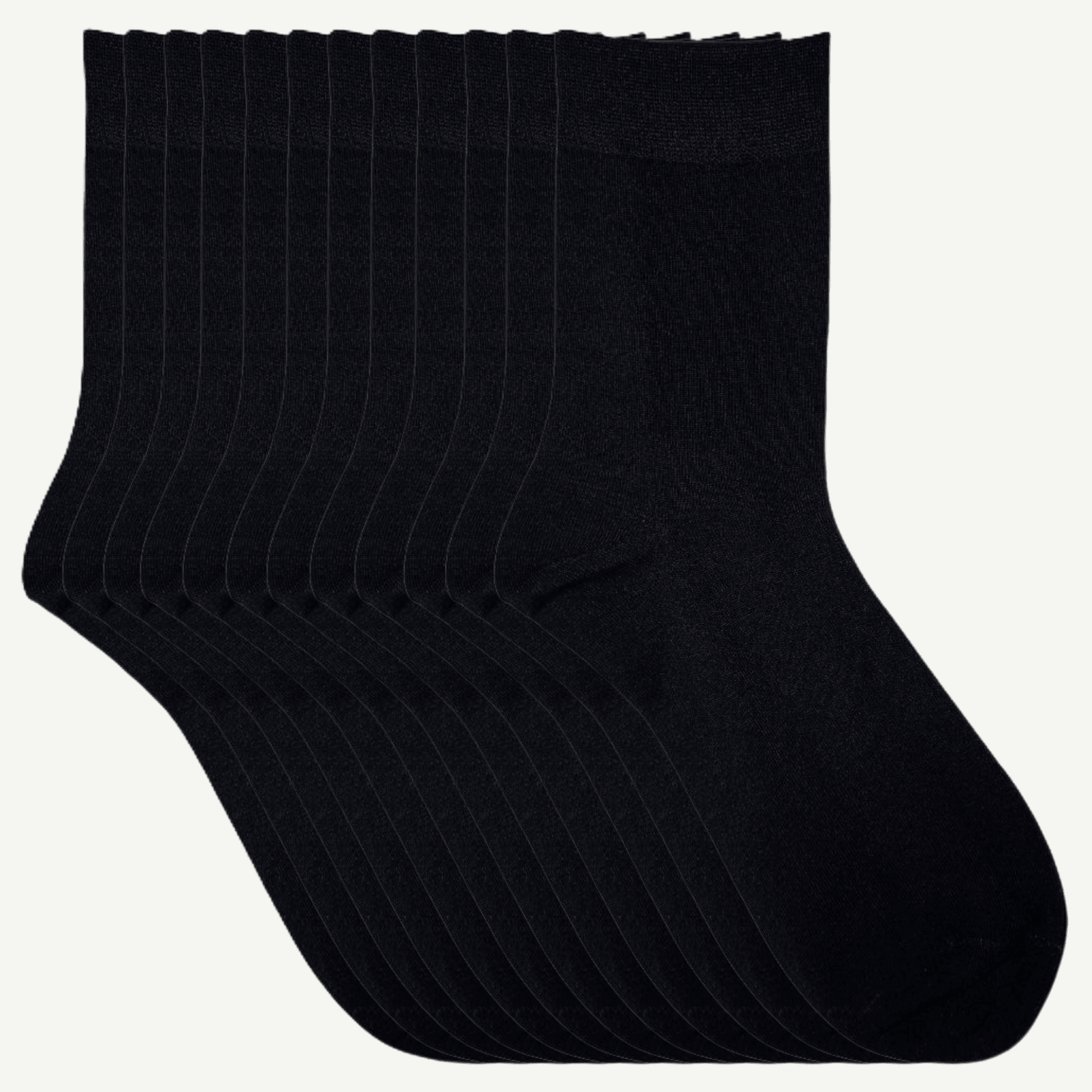 Svarte sokker 12 pakning