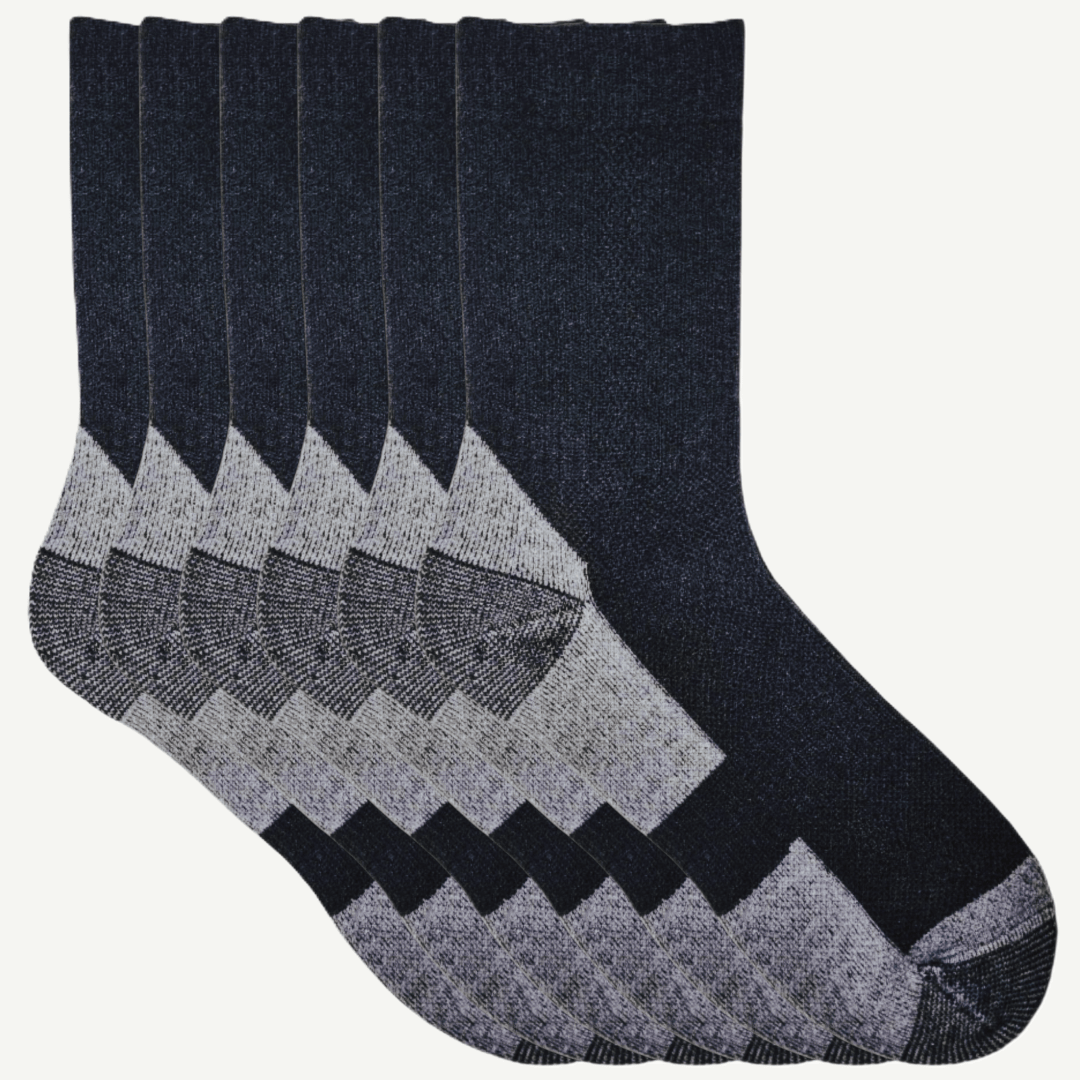 merinoull-sokker-svart-6pk-sokker365