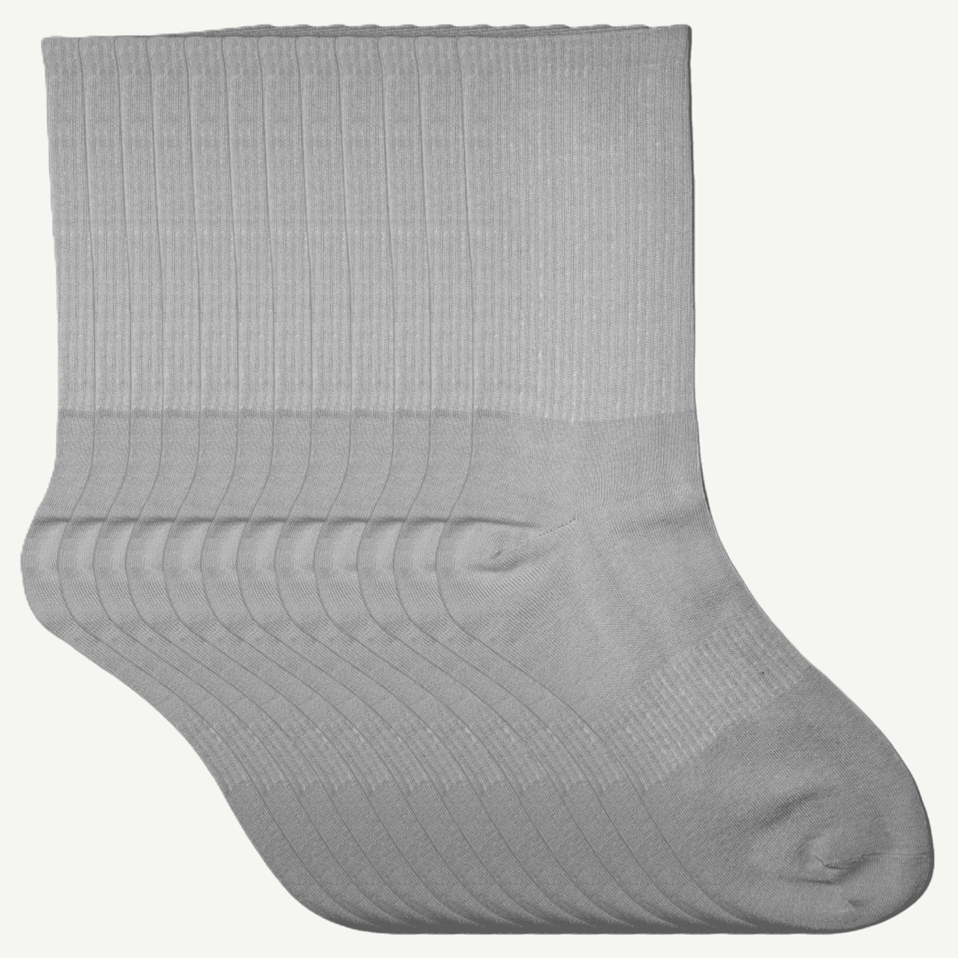 Grå tennissokker 12 pk