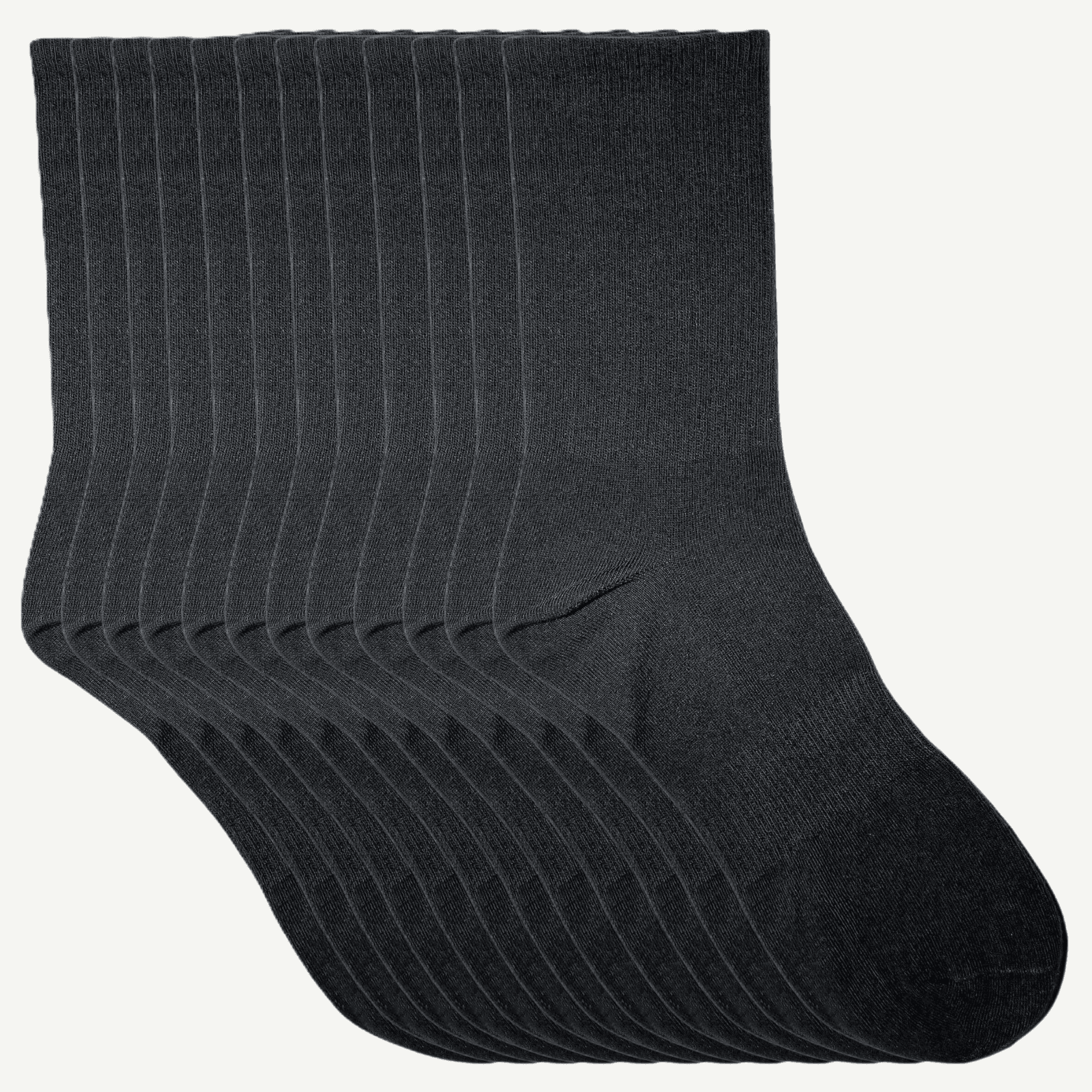 Svarte tennissokker 12 pakning