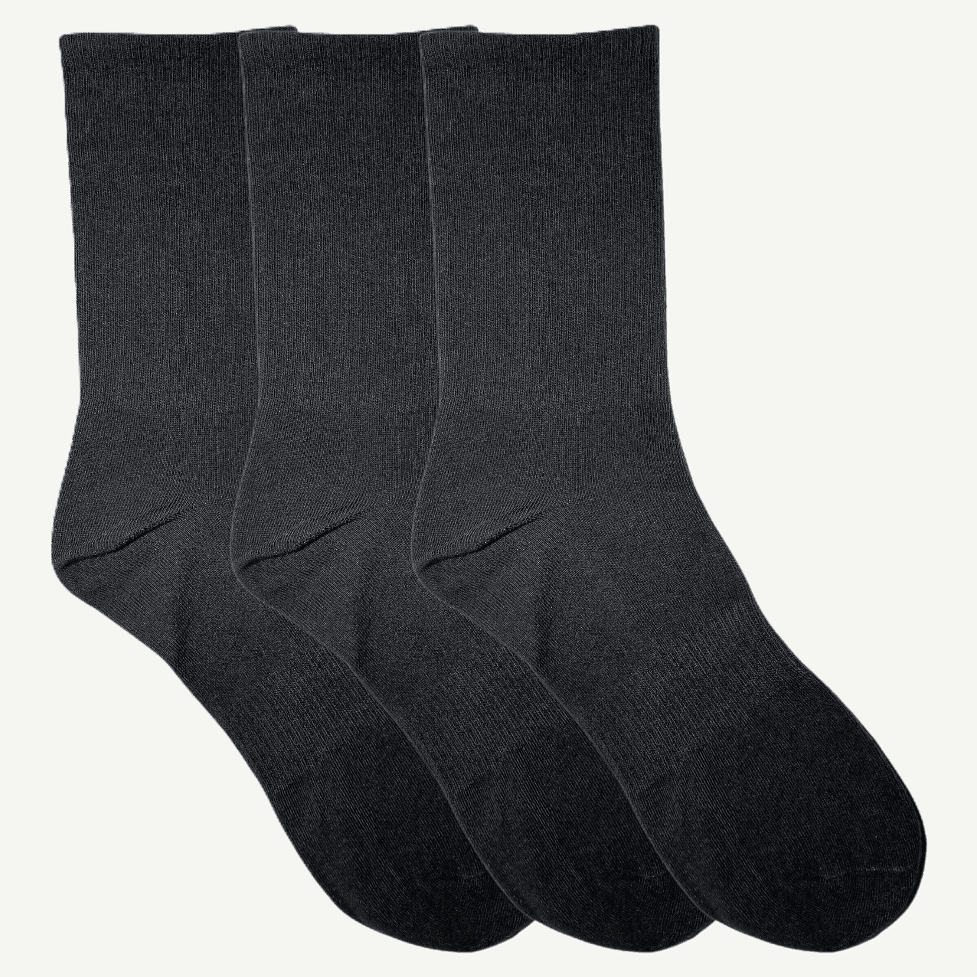 Svarte tennissokker 3pk