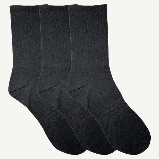 Svarte tennissokker 3pk