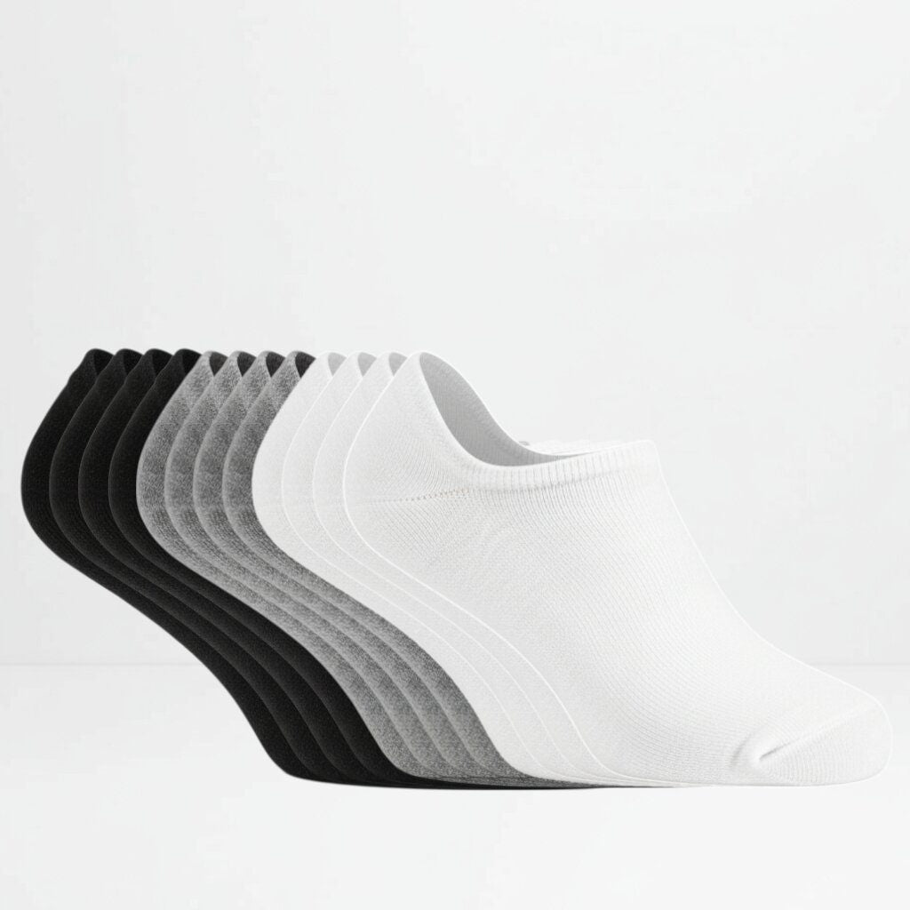 12pk mix ankelsokker