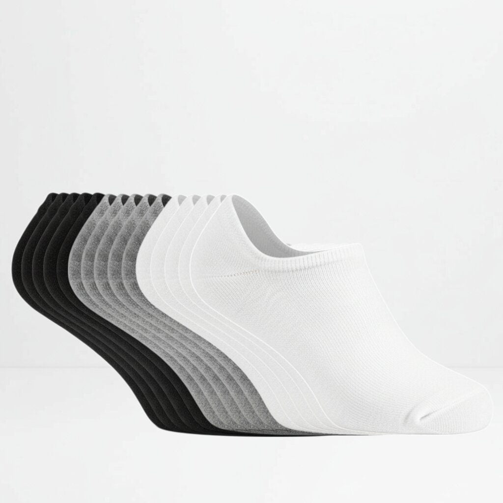 15pk ankelsokker bomull