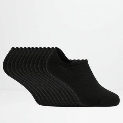 Svarte ankelsokker 12pk