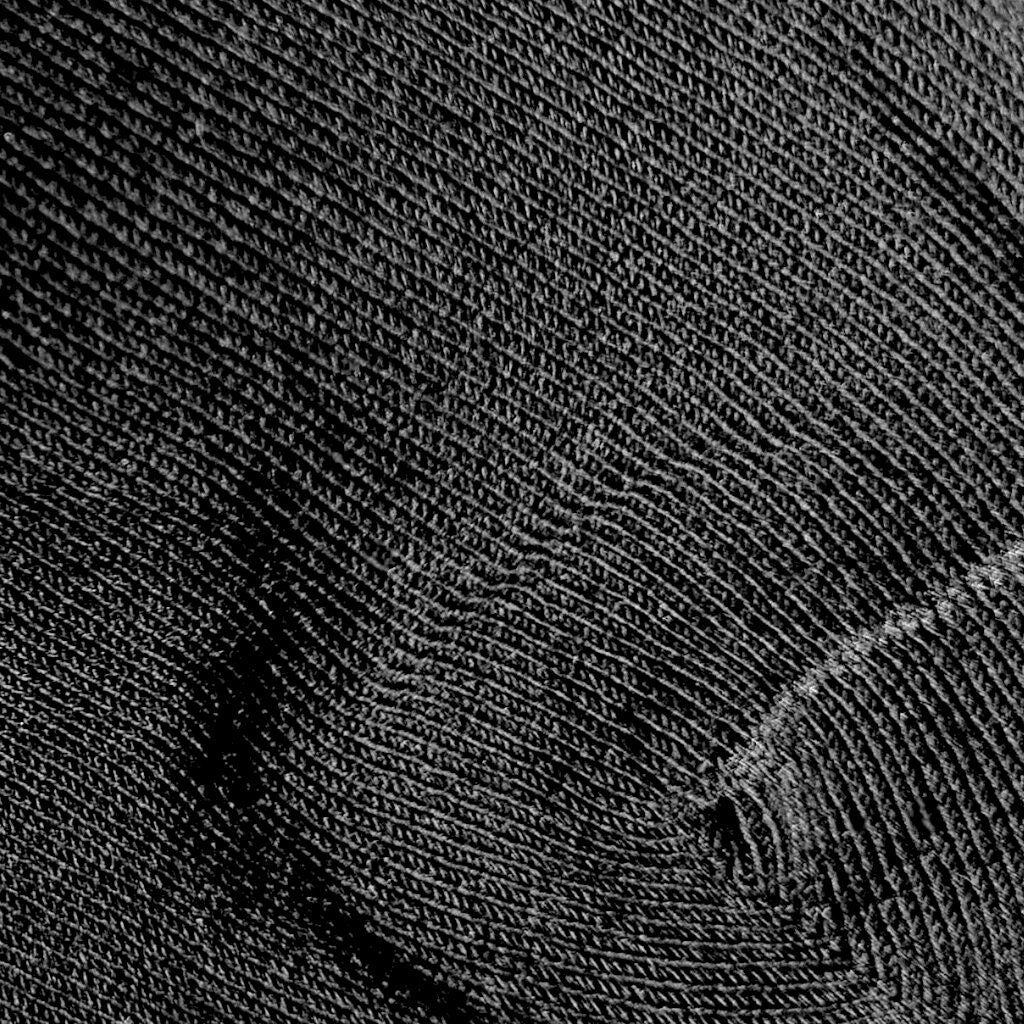 Garn svart ankelsokk