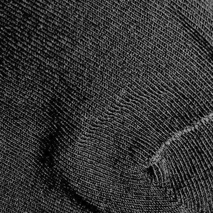 Garn svart ankelsokk