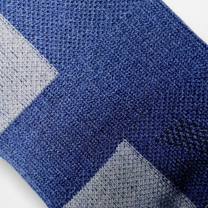 Stretch blå ullsokker