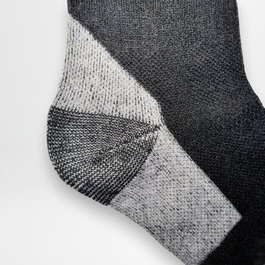 Forsterket hæl ullsokker