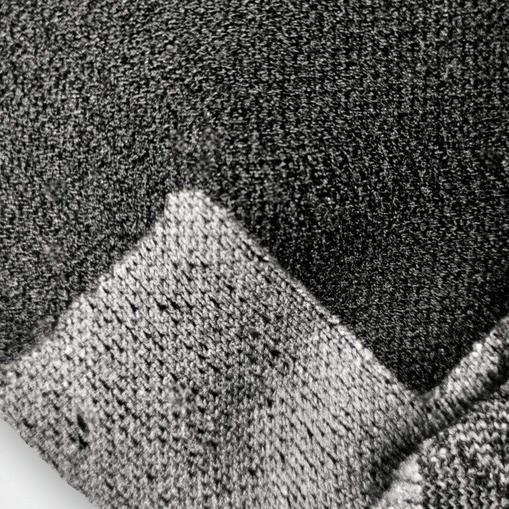 Garn svarte ullsokker