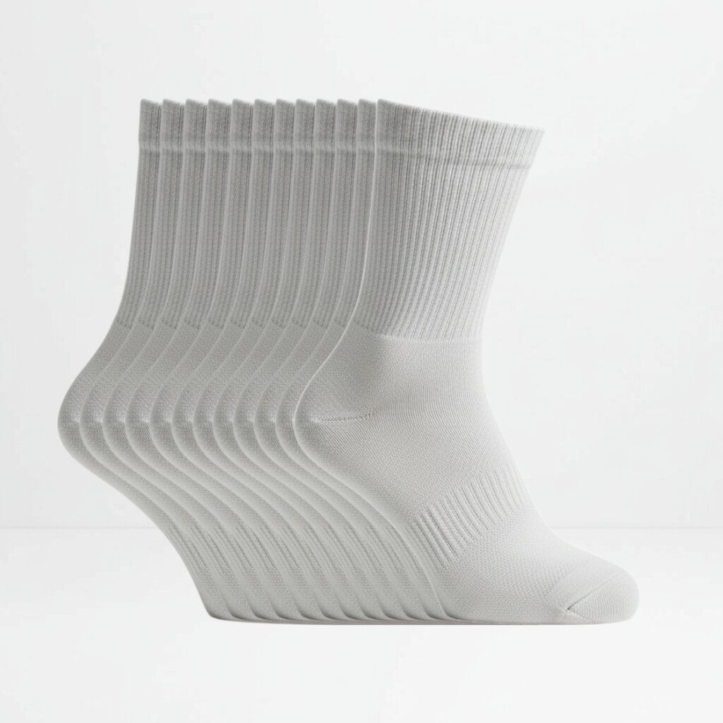 Grå tennissokker 12pk