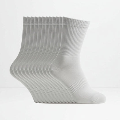 Grå tennissokker 12pk