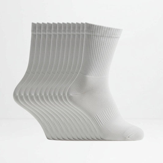 Grå tennissokker 12pk