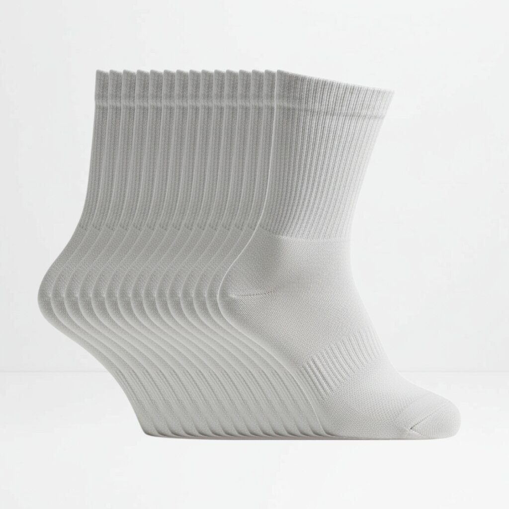 Grå tennissokker 15pk