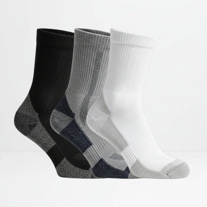 3pk mix sokker i ull